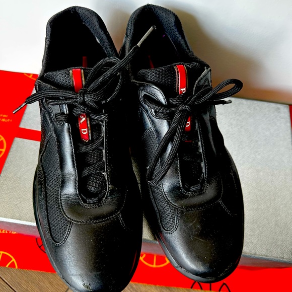 PRADA AMERICAS CUP SNEAKERS PS0906 Black - Picture 6 of 6